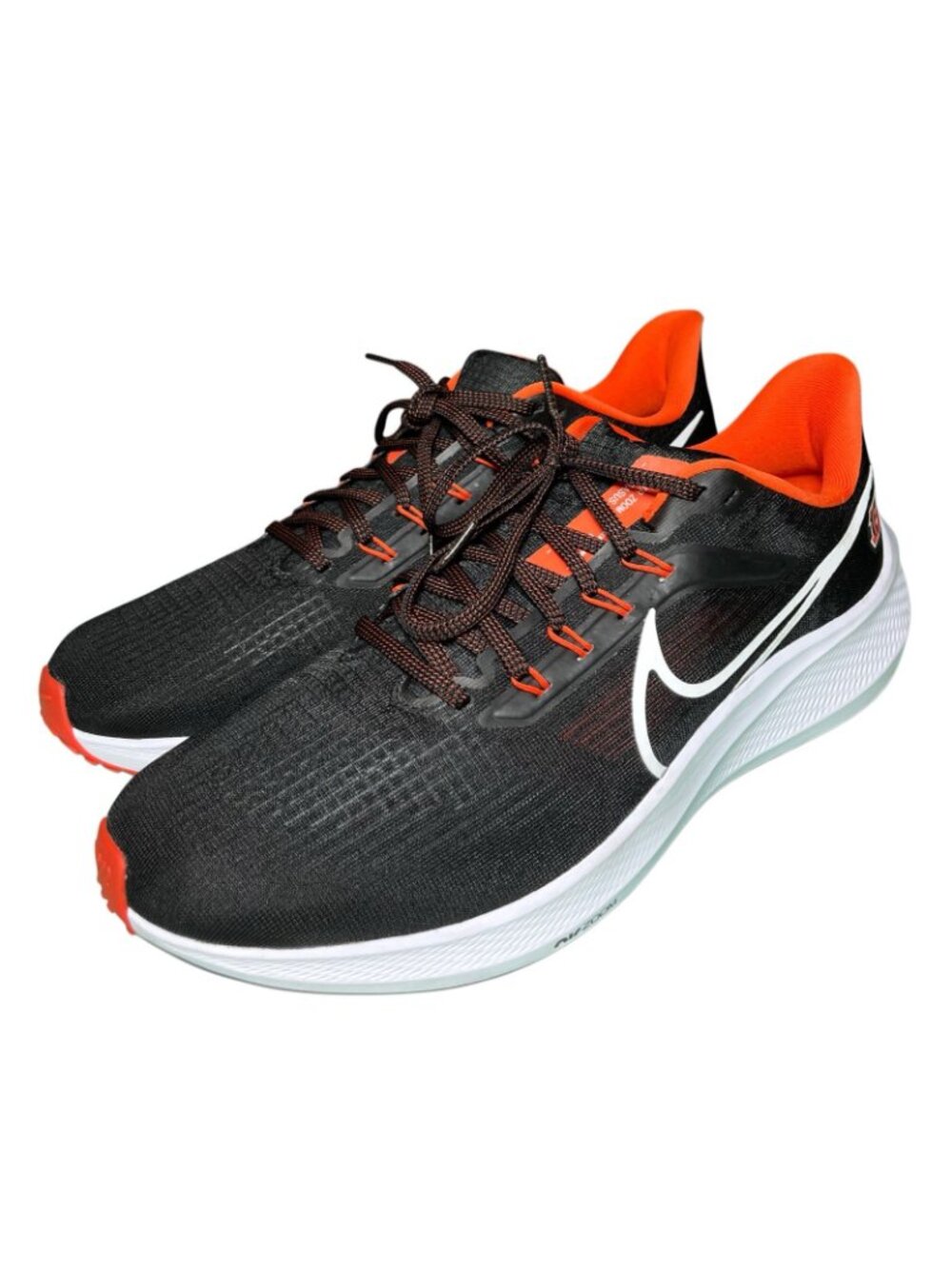 NFL Cincinnati Bengals NIKE AIR ZOOM PEGASUS 39 Black DR2038-001 Mens 11.5 - Picture 5 of 12